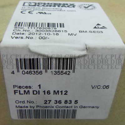 NEW Phoenix Contact FLM DI 16 M12 2736835 Distributed I/O Device