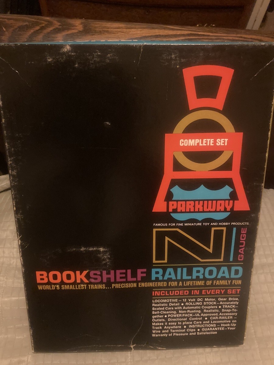 Parkway Bookshelf Railroad N Gauge 1968 NIB