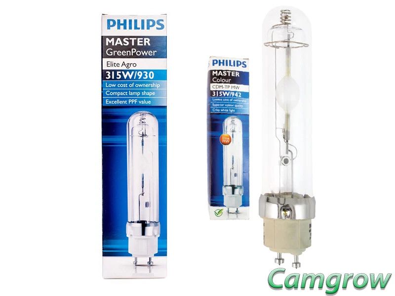 Philips 315W CDM Grow 942 & 315W Bloom 930 CDM Lamp/Bulb Hydroponics - Image 2 of 2