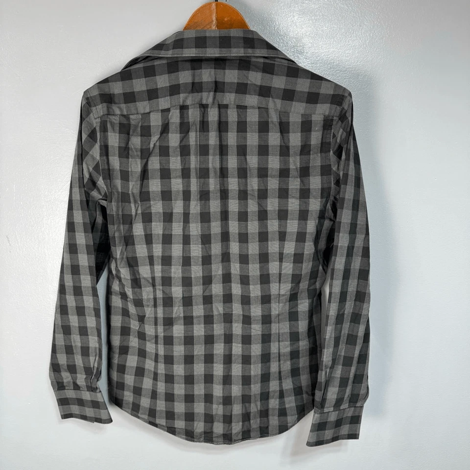 Camisa informal William Rast para hombre talla S a cuadros # E721 Foto 4 de 4