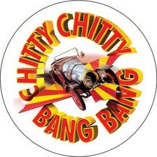 Chitty Chitty Bang Bang The Musical. Button Badge. 25mm.