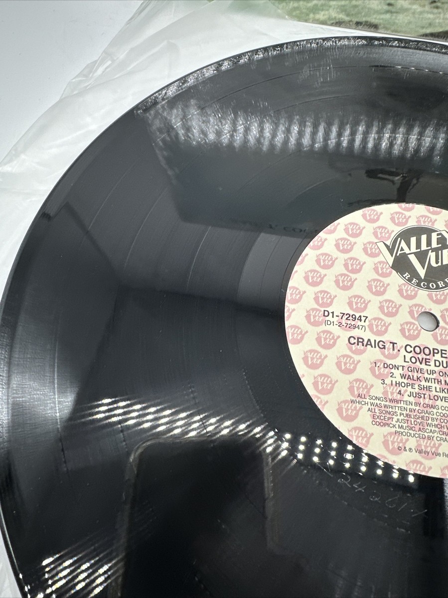 Craig T. Cooper Project “Love Dues” Vinyl LP Record- D1 L-72947 W
