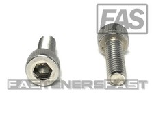 (25) M4-0.7 x 12 Stainless Steel Socket Head Socket Cap Screws DIN912 M4x0.7x12