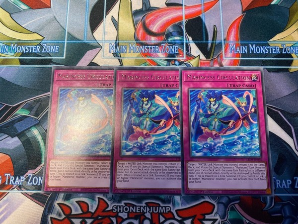 Yu-Gi-Oh! Marincess Circulation LED9-EN036 Rare 1st Edition NM English Playset