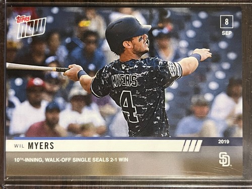 2019 Topps Now 817 Wil Myers