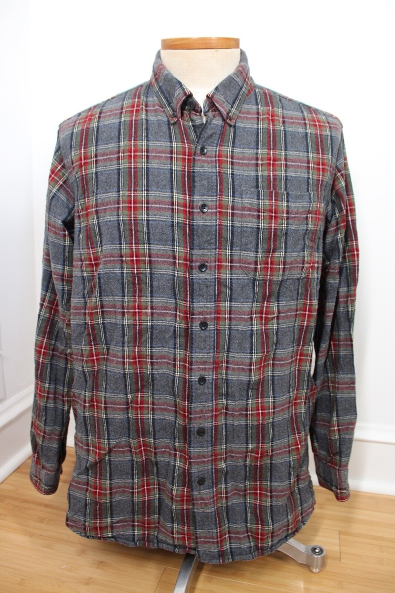 dress stewart flannel shirt Ladies Buttondown Shirt Dress Stewart Tartan XS / Red
