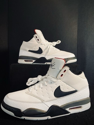 2013 Nike Air Flight Classic White (414967-105)Sneakers Sz M/11 - Picture 2 of 8