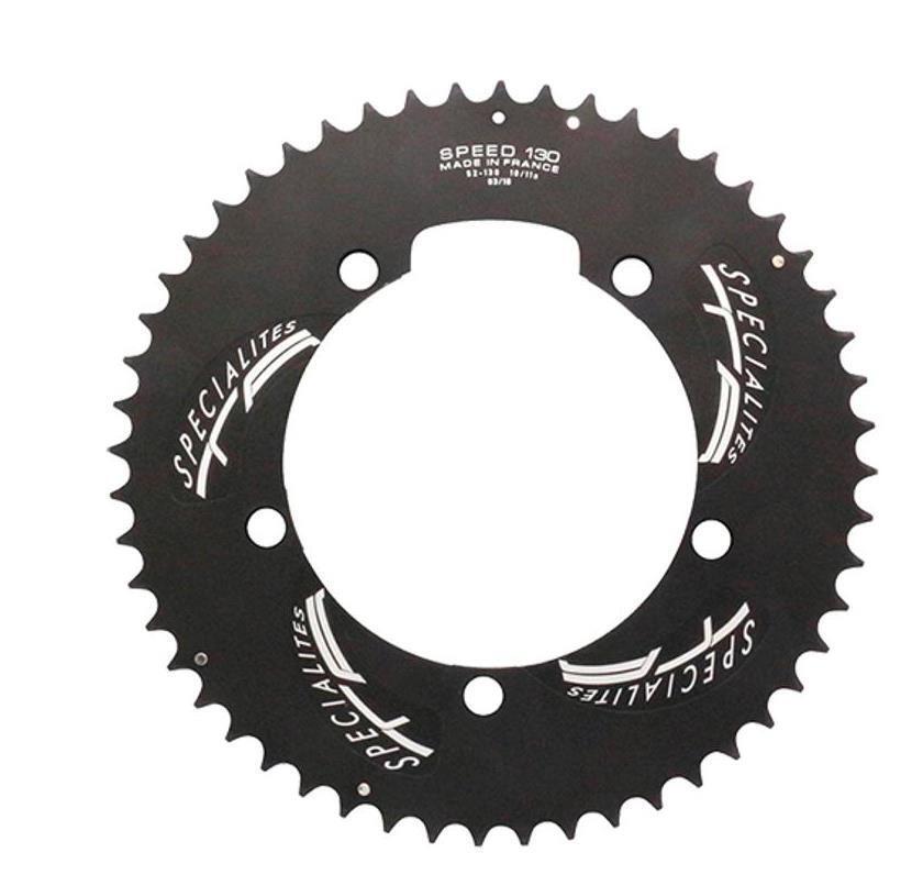 Plateau route 51 dents 130 noir pour remplacer votre transmission usée