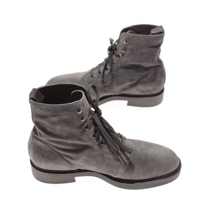 Gianvito Rossi NWB Boots Size 43 10 US In Solid Gray Suede  display picture 3