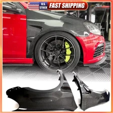 For Volkswagen VW Golf MK6 GTI REAL CARBON Side Fender Exterior Blades BODYKIT