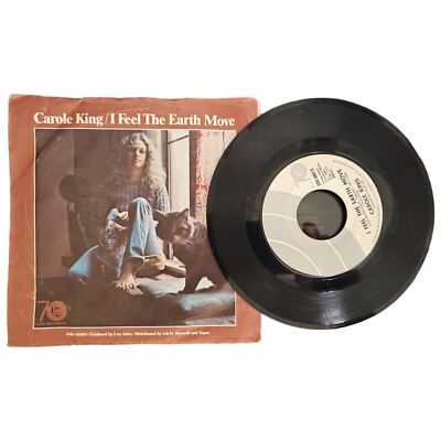 Carole King It's Too Late IFeel The Earth Move 45 Excellent Record