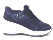 SCARPE SNEAKERS DONNA BYBLOS 6OBSE1 E060BS0173632 ORIGINALE PELLE PE NEW