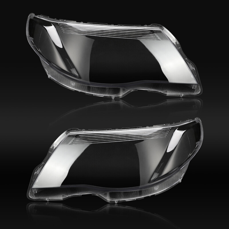 Pair Headlight Lens Cover Replacement For Subaru Forester 2009 2010 2011 2012
