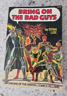 1976 Bring on the Bad Guys Stan Lee Simon And Shuster
