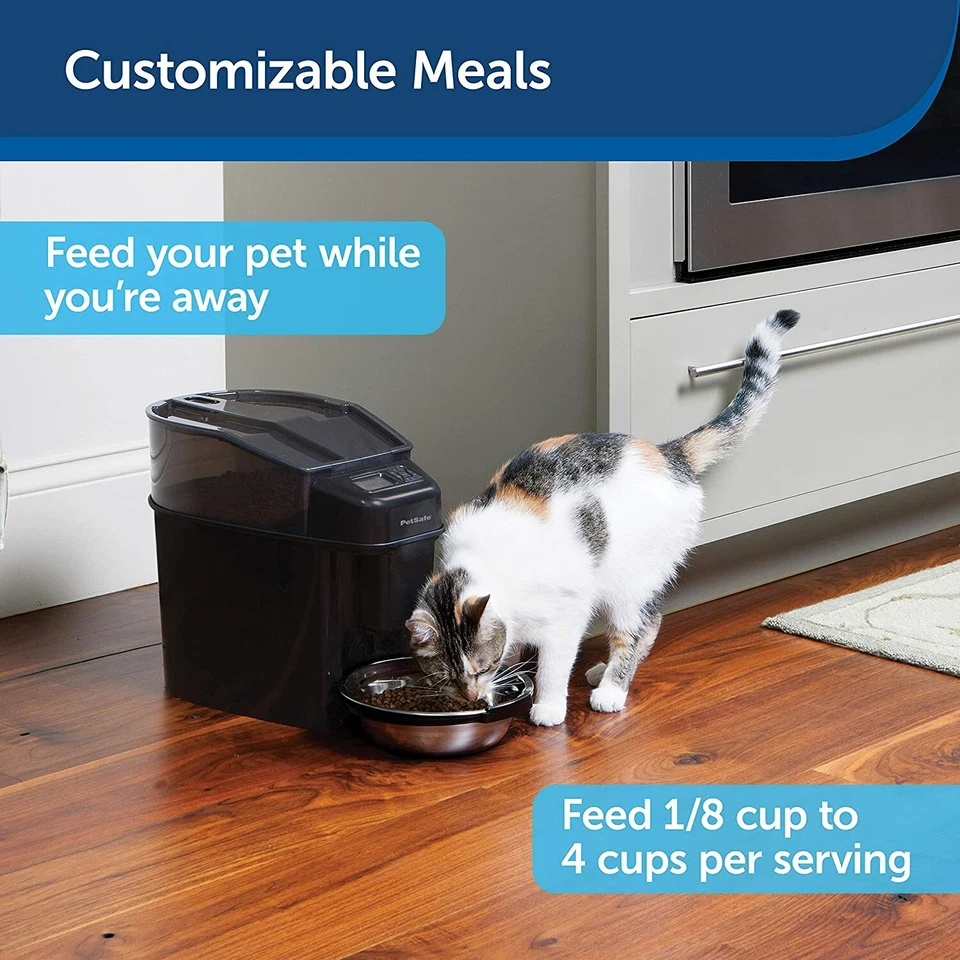 PetSafe PFD00-14574 Healthy Pet Simply Feed Automatic 12-Meal Dog & Cat Feeder - Image 4 of 4
