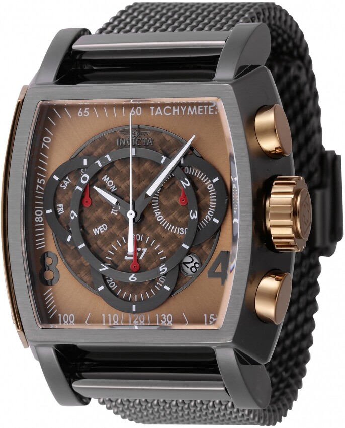 Invicta S1 Rally Chronograph Khaki and Gunmetal Dial Men