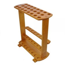 White Painted Storage Rack for Walking Canes Sticks Entryway Holder Wooden Stand