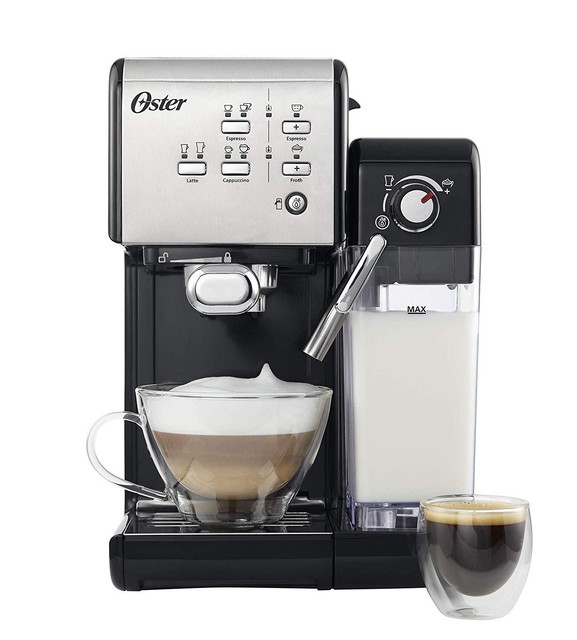 Oster Coffee Maker Espresso Prima Latte II Pump Italian 19 BAR