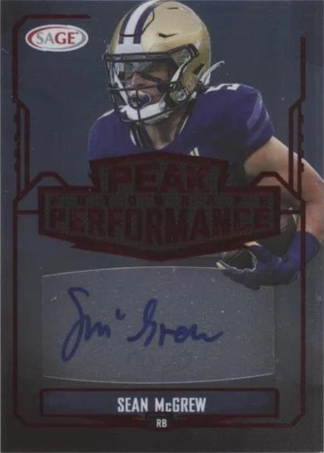 2022 SAGE Low Series Sean McGrew #PKA-SM2