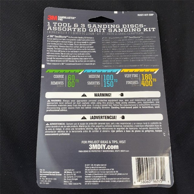 3M Polyurethane Sanding Block RHSTKITSBP Paint Supplies Sandpaper