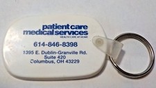 Rubber Advertising Key Fob - Patient Care Medical Services - Columbus, OH