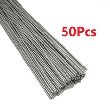 50Pcs 1.6mm Low Temperature Welding Cored Wire Aluminum Brazing Solder Rods