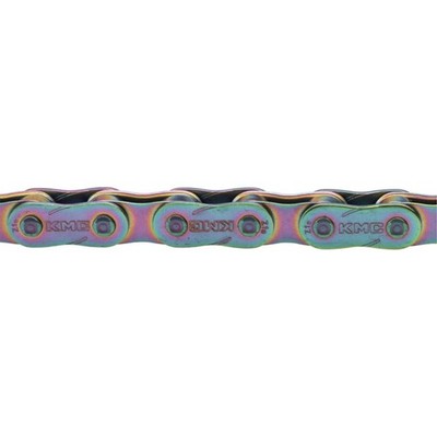 KMC Z1eHX Wide Chain - Single Speed 1/2'' x 1/8'', 112 Links, Neo Chrome CN51024
