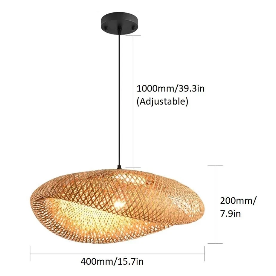 Muji Chandelier Ceiling Light - Image 2 of 4