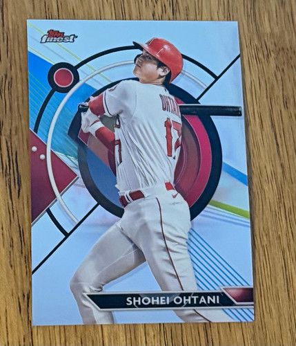 Topps 2023 Finest Shohei Ohtani Los Angeles Angels Base Set #17 MLB
