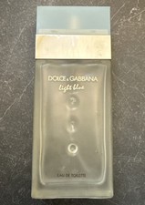 DOLCE & GABBANA Light Blue Eau De Toilette Bottle NO BOX