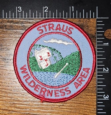 Straus Wilderness Area Vintage Baltimore Area Council Camp Patch Broad Creek