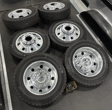 Ford F-450 F-550 Limited 19.5 Oem Dually Wheels Tires Lariat Platinum Rims Drw