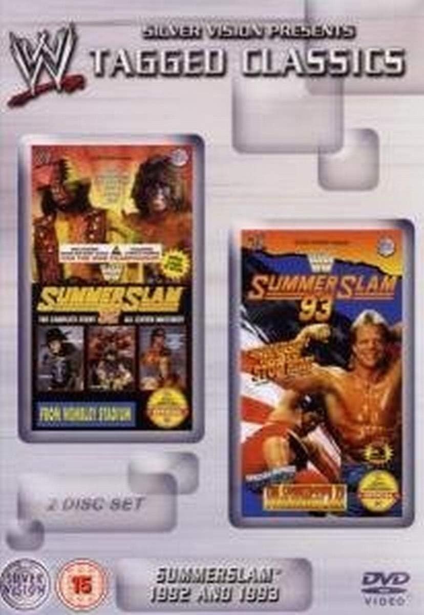 WWE Summerslam 1992 & 1993 DVD Brand New Factory Sealed