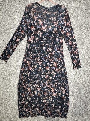 chinese dress ladies Saint + Sofia Size 12-L Women's Burgundy Solid Maxi-Long Sleeve Dress main image 1