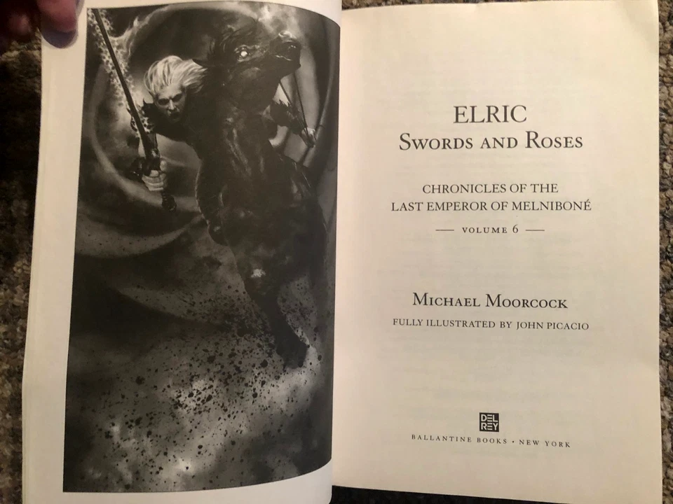 Elric: Swords & Roses by Michael Moorcock (2010, Trade Paperback) First Printing - Image 4 of 4