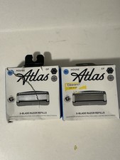 Lot Of 2 House of Atlas 5-Blade Razor Refills 8 Pack Each (16 Total) 2.87 per gallon