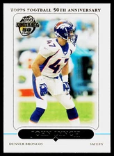 John Lynch, 2005 Topps, #206, Denver Broncos,