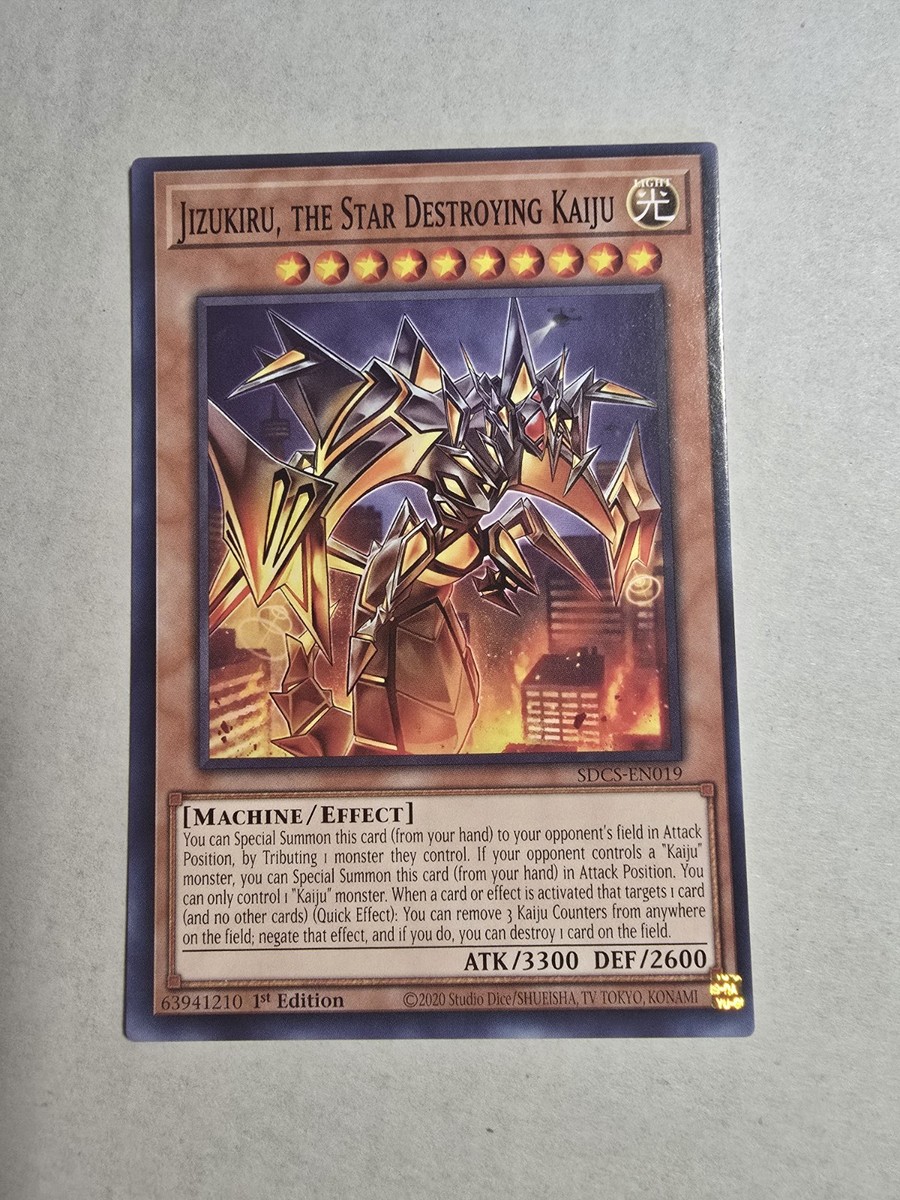 タルギページ Jizukiru, the Star Destroying Kaiju SDCS-EN019 Structure Deck