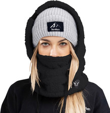 Balaclava Cold Weather Fleece Windproof Ski Mask   Thermal Face Mask Neck Warmer