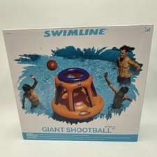 SWIMLINE 90285 INFLATABLE POOL BASKETBALL HOOP GAME GIANT SHOOTBALL 48" IN BOX