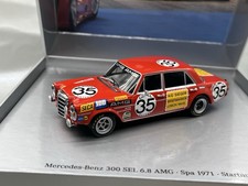 🇺🇦 1:43 Mercedes 300 SEL 6.8 24h Spa 1971 Heyer Red AMG 35 #35 300SEL 1st