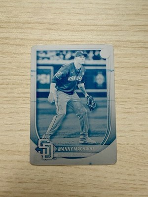 2025 Topps Manny Machado #26 Cyan Printing Plate 1/1