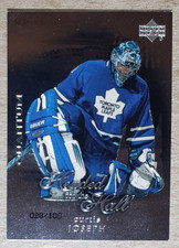 1999-00 Upper Deck Headed for the Hall Quantum Silver Curtis Joseph /100 Leafs