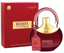 BONITA POUR FEMME ROUGE  By LE FALCONE EAU DE PARFUM 3.4oz / 100ML NEW SEALED