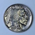1936 Buffalo Nickel Lustrous Uncirculated BU UNC Indian Head 5c Coin