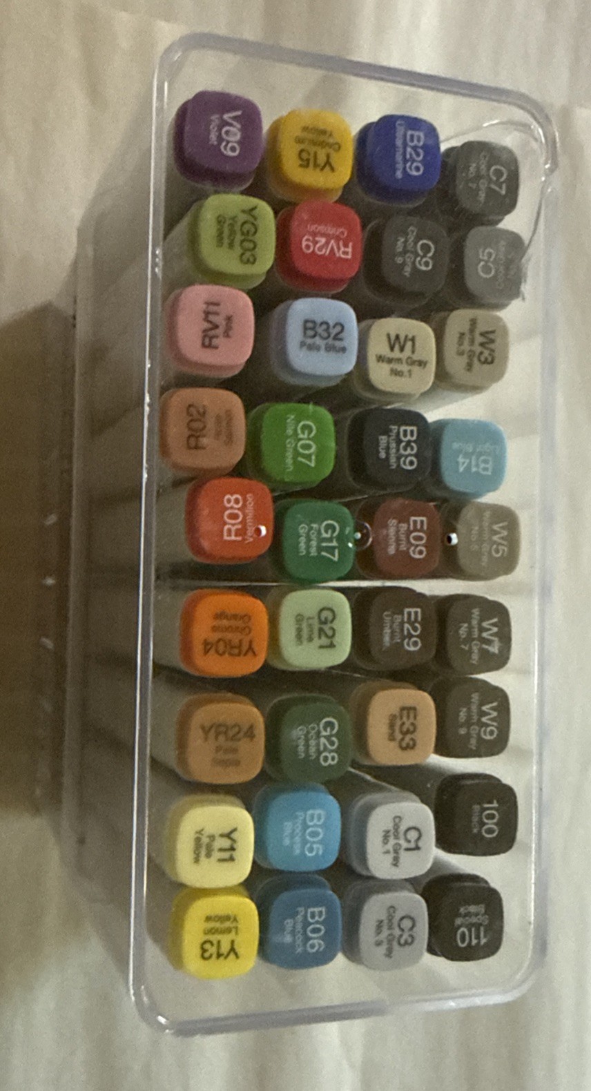 Copic Classic Marker Set 36 Colors &ndash; New Sealed &ndash; Case C
