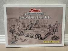*READ* Limited Ed White SCHUCO STUDIO III BAUSATZ MERCEDES BENZ W196 Diecast Car