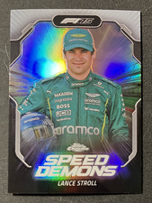 Lance Stroll Speed Demons SD-6 - 2025 Topps Chrome Insert Formula 1 F1 Card - NM
