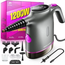 POPCHOSE Handheld Steam Cleaner for Home, Portable Pressurized Steamer for Cl...
