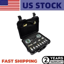 Digital Hydraulic Pressure Test Kit with 2x Digital Pressure Gauges(16MPa/80MPa)